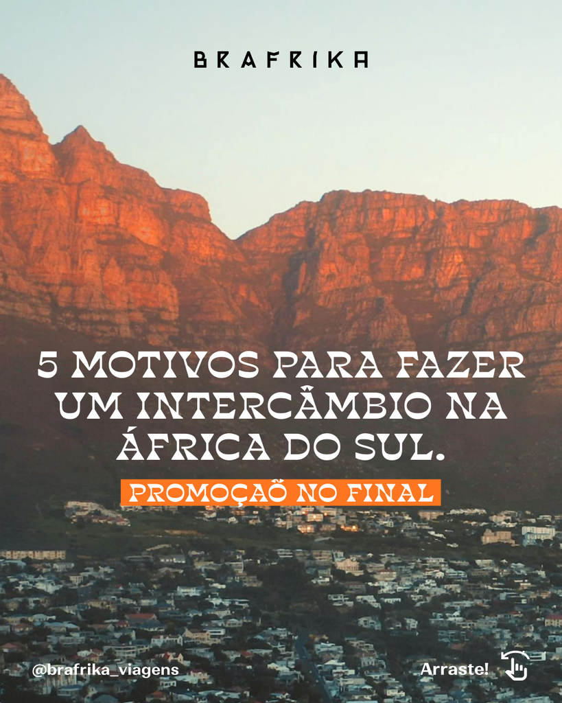 5 Motivos para Fazer um Intercâmbio na África do Sul