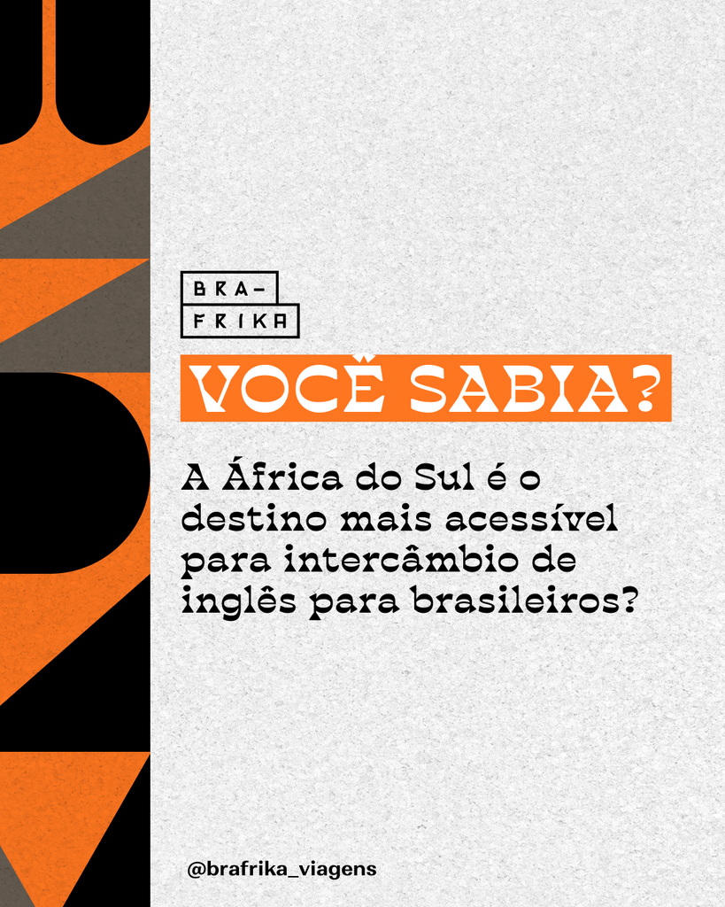 Você sabia? A África do Sul é o destino mais acessível para intercâmbio de inglês?