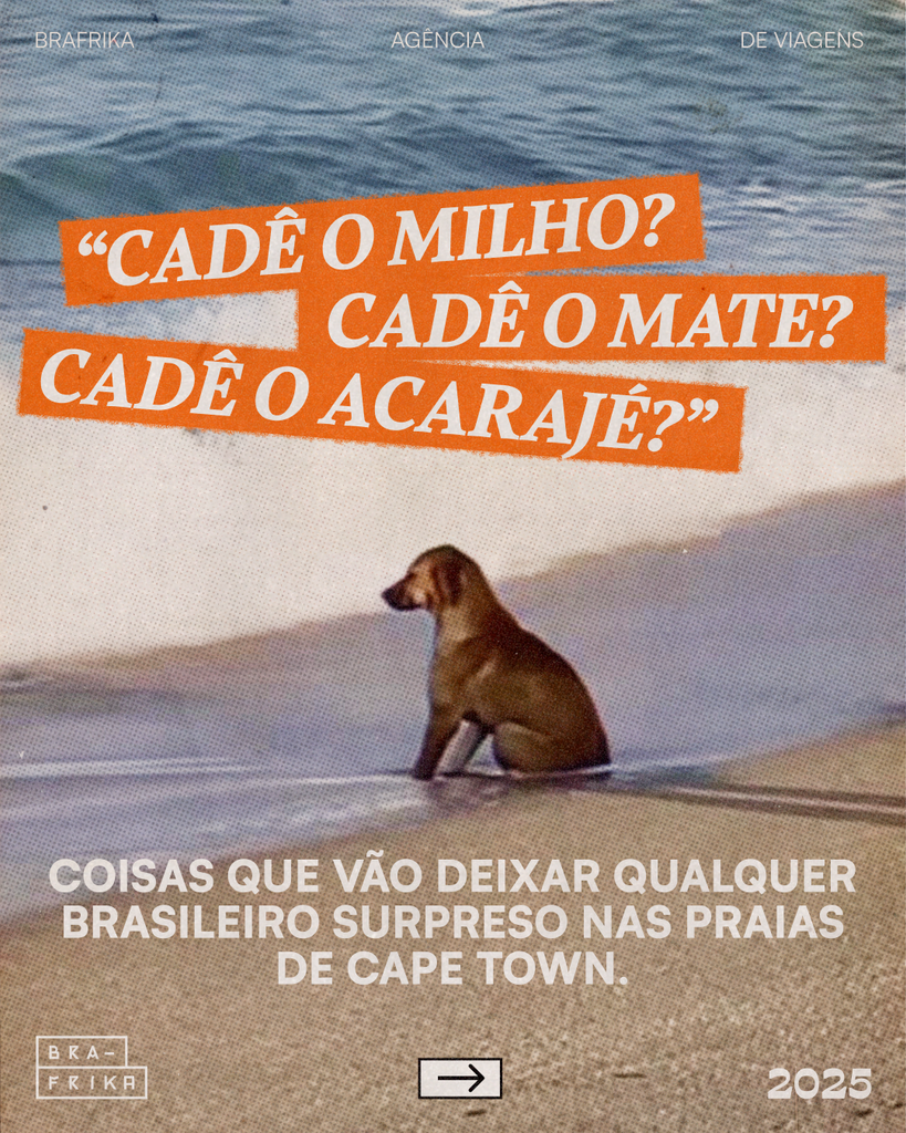 Coisas que vão deixar qualquer brasileiro surpreso nas praias da África do Su