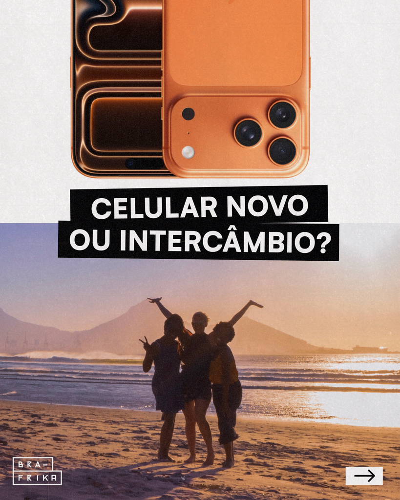 Celular novo ou intercâmbio em Cape Town: qual investimento realmente muda sua vida?